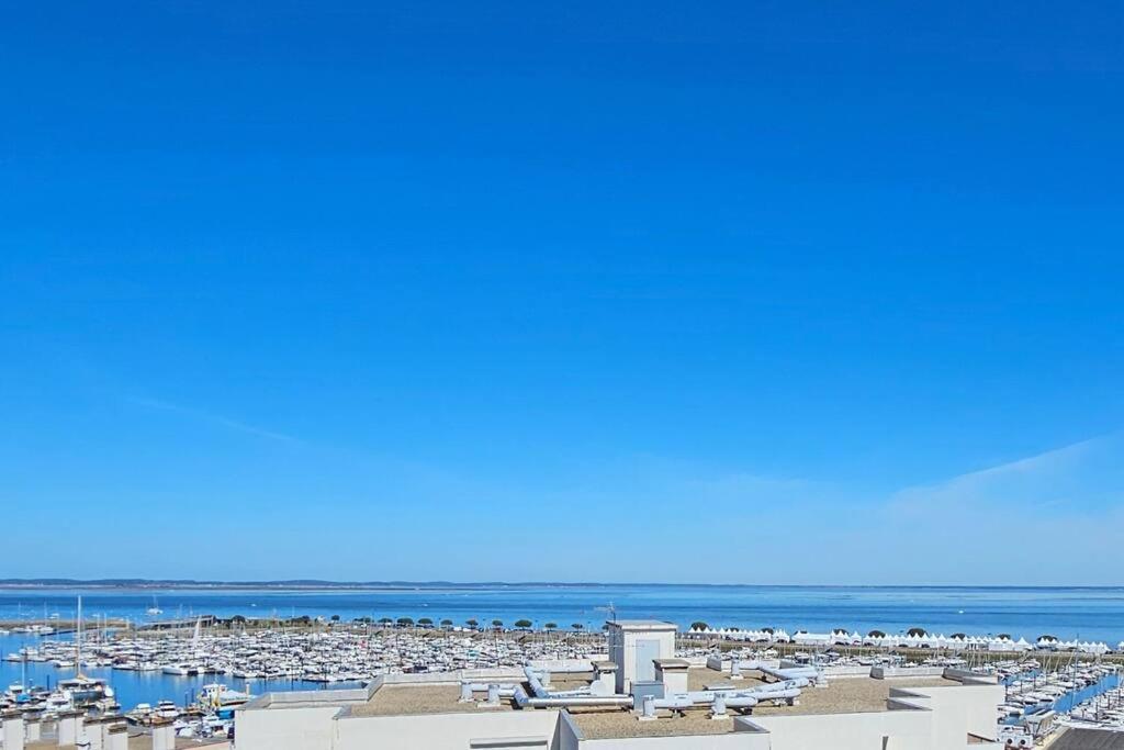 Vue Panoramique Sur Bassin,Piscine Et Terrasse Apartment Arcachon Exterior photo