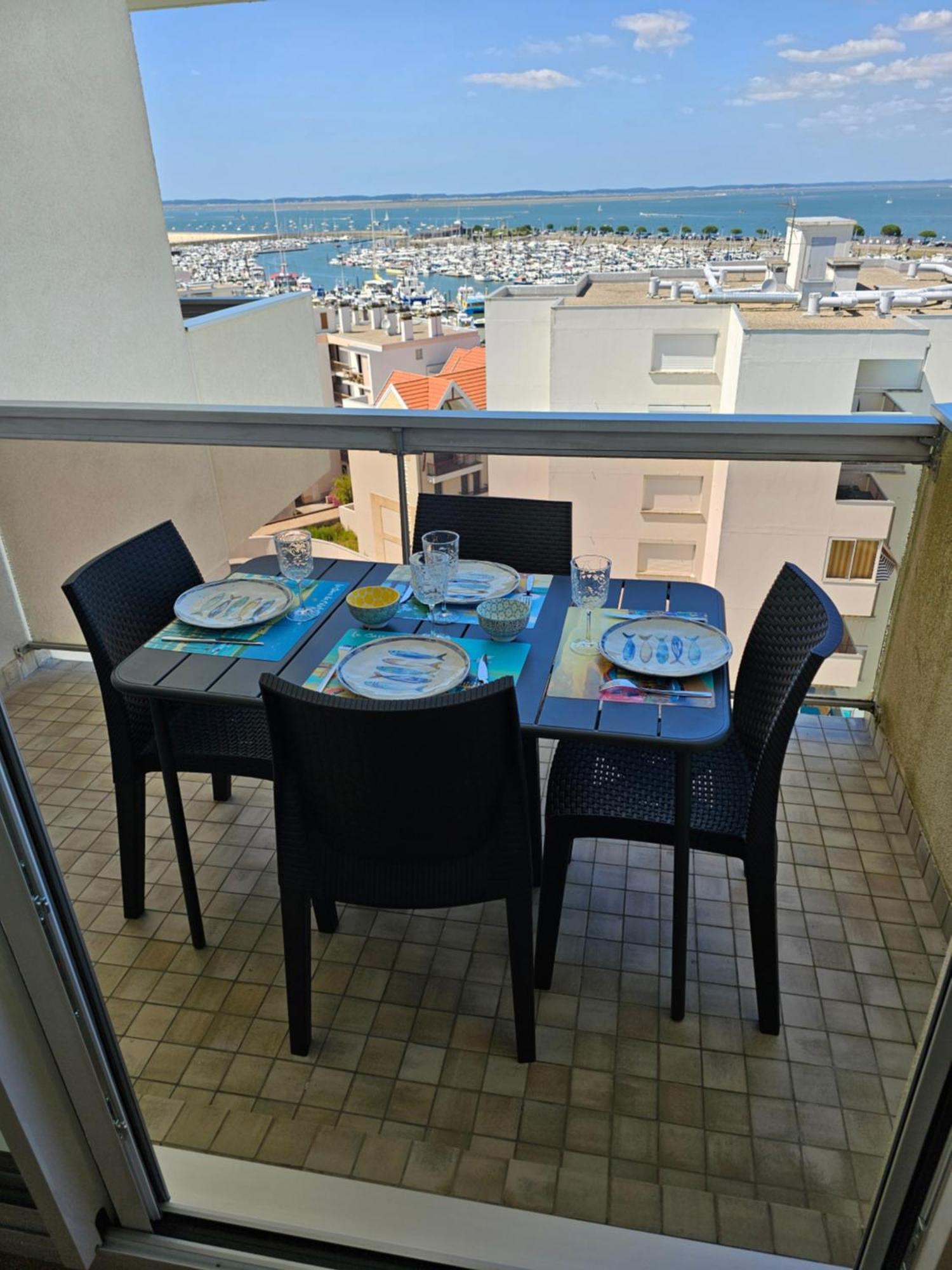 Vue Panoramique Sur Bassin,Piscine Et Terrasse Apartment Arcachon Exterior photo